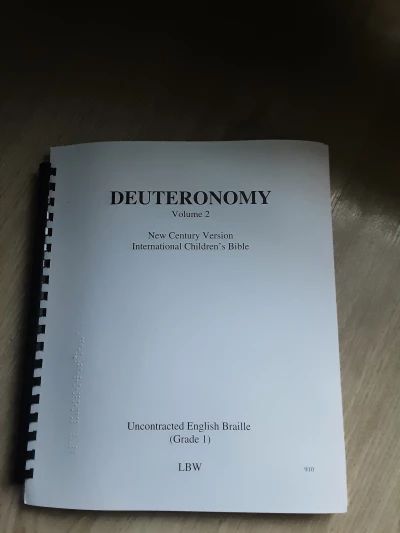 Deuteronomy Volume 2 New Century Version International Children's Bible