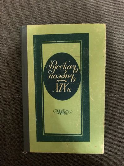 Русская поэзия XIX века