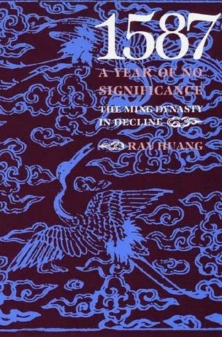 1587 A year of no significance. The Ming dynasty in decline