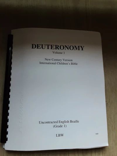 Deuteronomy volume 1 New Century Version International Children's Bible