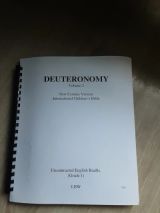Deuteronomy Volume 2 New Century Version International Children's Bible